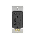 Leviton T5834-E 20A 125V Noir Réceptacle
