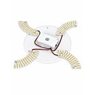 Light Efficient Design RP-B-CR-9N-12L-40K-WC LED Kit d'adaptation pour murs et plafonds Wattage et CCT Sélectionnable