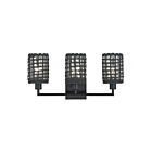 Livex Lighting 14043-04 Twinewell 3-lumières 40W Noir Lampe de salle de bain