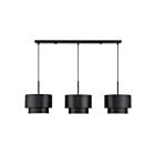 Livex Lighting 40053-04 Zolana 3-lumières 60W Noir Lustre