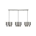 Livex Lighting 40053-91 Zolana 3-lumières 60W Nickel brossé Lustre