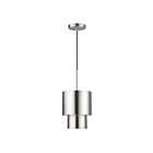 Livex Lighting 40058-91 Zolana 1-lumière 60W Nickel brossé Suspendu