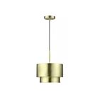 Livex Lighting 40059-01 Zolana 1-lumière 60W Laiton vieilli Suspendu