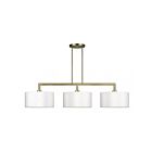 Livex Lighting 45493-01 Meridian 3-lumières 60W Laiton antique Lustre