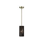 Livex Lighting 49121-01 Acordia 1-lumière 40W Laiton antique Suspendu