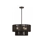 Livex Lighting 49125-92 Acordia 4-lumières 40W Bronze anglais Suspendu