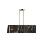 Livex Lighting 49128-01 Acordia 4-lumières 40W Laiton antique Lustre