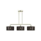 Livex Lighting 49129-01 Acordia 3-lumières 40W Laiton antique Lustre