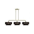Livex Lighting 49143-01 Florell 3-lumières 40W Laiton antique Lustre