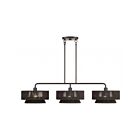 Livex Lighting 49143-92 Florell 3-lumières 40W Bronze anglais Lustre