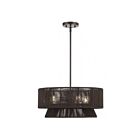 Livex Lighting 49144-92 Florell 4-lumières 40W Bronze anglais Suspendu