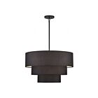 Livex Lighting 50265-04 Bainbridge 5-lumières 60W Noir Suspendu