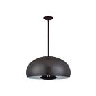 Livex Lighting 51518-92 Domma 4-lumières 60W Bronze anglais Suspendu