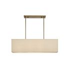 Livex Lighting 52276-48 Summit 4-lumières 40W Feuille d'or antique Lustre