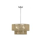 Livex Lighting 53154-81 Acordia 4-lumières 40W Nickel peint Suspendu