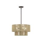 Livex Lighting 53154-92 Acordia 4-lumières 40W Bronze anglais Suspendu