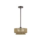 Livex Lighting 53162-92 Florell 1-lumière 40W Bronze anglais Suspendu