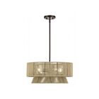 Livex Lighting 53164-92 Florell 4-lumières 40W Bronze anglais Suspendu