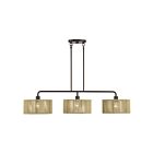 Livex Lighting 53195-92 Goldiemesh 3-lumières 40W Bronze anglais Lustre