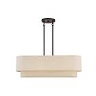 Livex Lighting 58873-07 Bellingham 4-lumières 60W Bronze Lustre