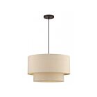 Livex Lighting 58874-07 Bellingham 3-lumières 60W Bronze Suspendu