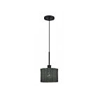 Livex Lighting 60112-04 Weavington 1-lumière 40W Noir Suspendu