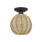 Livex Lighting 60206-07 Summervine 1-lumière 40W Bronze Plafonnier Semi Encastré