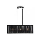 Livex Lighting 60234-04 Acordia 3-lumières 40W Noir Lustre
