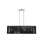 Livex Lighting 60235-81 Acordia 4-lumières 40W Nickel peint Lustre