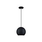 Livex Lighting 60278-04 Kuppola 12W Accents noir et nickel brossé Suspendu