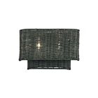Livex Lighting 60431-91 Weavington 2-lumières 40W Nickel brossé Appliques murales d'intérieur
