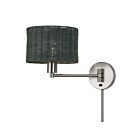 Livex Lighting 60439-91 Weavington 1-lumière 40W Nickel brossé Lampe murale