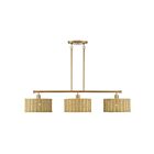Livex Lighting 60585-48 Weavington 3-lumières 40W Feuille d'or antique Lustre