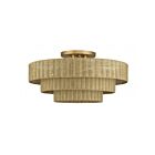 Livex Lighting 60599-48 Weavington 5-lumières 40W Noir Plafonnier Semi Encastré