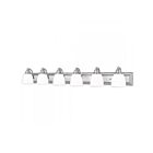 Livex Lighting 10506-91 Springfield 6-Lights 600W Nickel brossé Luminaire de vanité