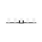 Livex Lighting 1335-67 Astoria 5-Lights 500W Bronze ancien Luminaire de vanité