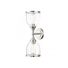 Livex Lighting 14132-91 2-lumières 120W Nickel brossé Luminaire de vanité