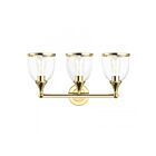 Livex Lighting 14133-02 3-lumières 180W Laiton poli Luminaire de vanité