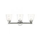 Livex Lighting 16783-05 Catania 3-Lights 180W Chrome poli Luminaire de vanité