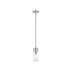 Livex Lighting 17140-91 Quincy 1-Lumière 60W Nickel brossé Suspendu