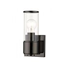 Livex Lighting Quincy 17141-46 60W 1-Lumière Chromé noir Applique Murale