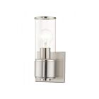 Livex Lighting Quincy 17141-91 60W 1-Lumière Nickel brossé Applique Murale