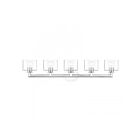 Livex Lighting 17915-05 5-lumières 300W Chrome poli Luminaire de vanité