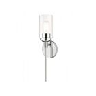 Livex Lighting Whittier 18081-05 60W 1-Lumière Chrome poli Applique Murale
