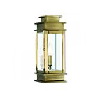 Livex Lighting 2013-01 Princeton 1-lumière 60W Laiton antique Lanterne murale d'extérieur