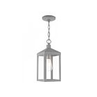 Livex Lighting 20591-80 Nyack 1-Lumière 100W Gris nordique Luminaire Suspendu extrieur