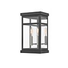 Livex Lighting 20702-04 Hopewell 2-lumières 120W Noir Lanterne murale d'extérieur