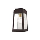 Livex Lighting 20852-07 1-lumière 100W Bronze Lanterne murale d'extérieur