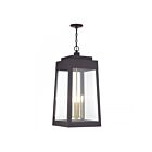Livex Lighting 20863-07 4-lumières 240W Bronze et laiton antique Suspendu