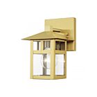 Livex Lighting 21321-32 1-lumière 60W Or satiné Lanterne murale d'extérieur